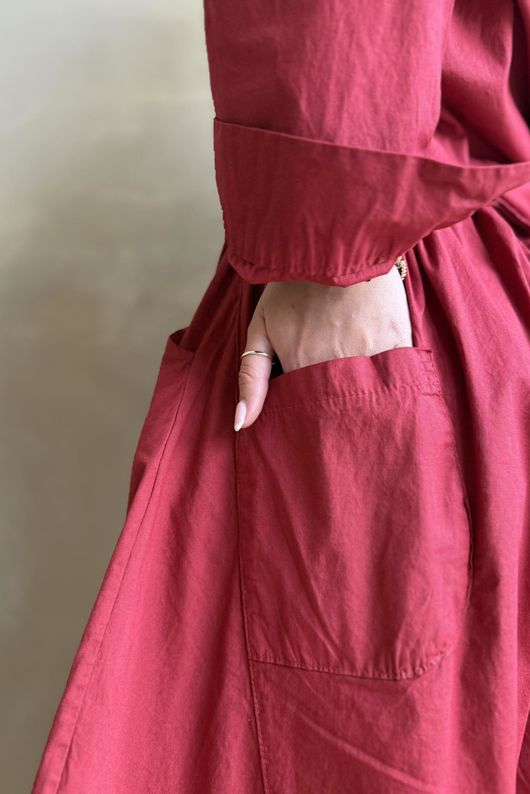 Paloma Classic Barrel Pant Sangria